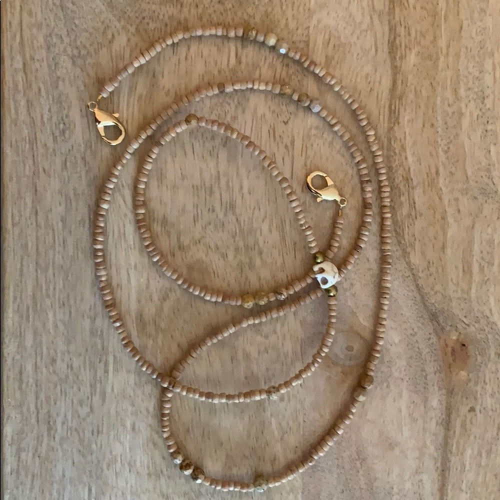Handmade mask chain